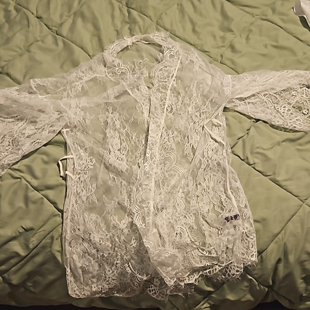 Intimate Lacey Robe
